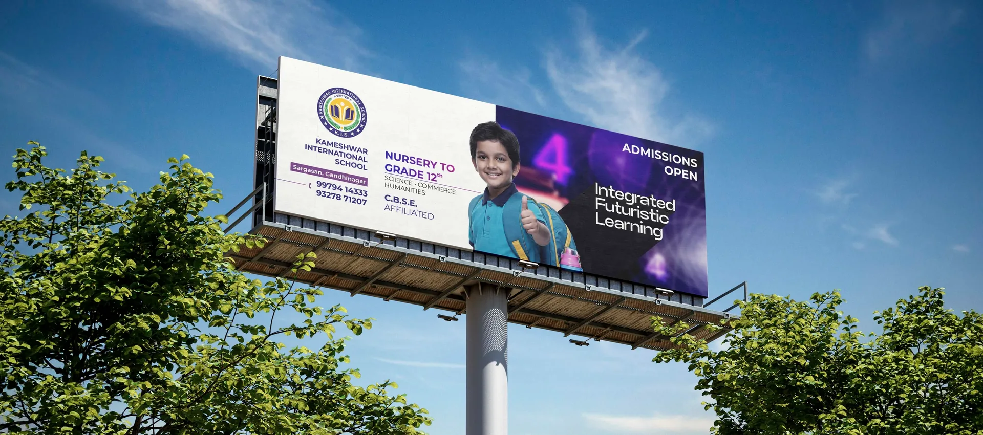 Kameshwar International School Branding